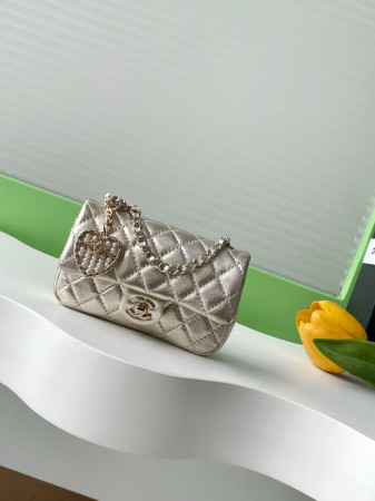 Chanel Classic Mini Bag with Hook 8x12.5x5cm