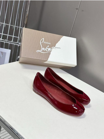 UA Christian Louboutin Marlougiela Ballerinas Patent calf leather