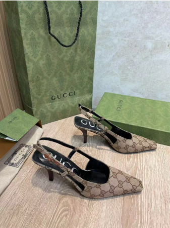 UA GUCCI GG Slingback Pump