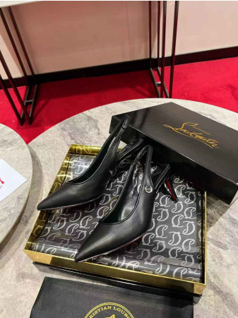 UA Christian Louboutin Sporty Kate Sling 65mm