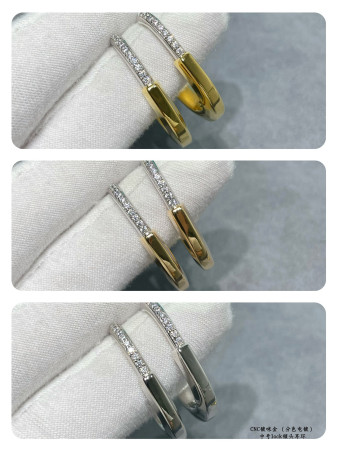 Tiffany & Co. Medium Lock Earrings