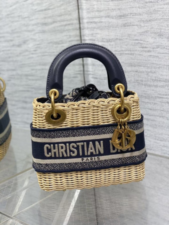 Dior Mini Lady Dior Bag 17x15x7cm