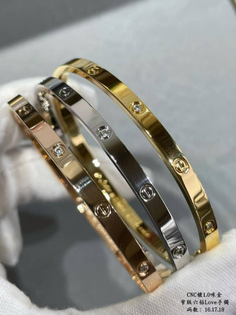 Cartier Narrow version With diamond Bracelet