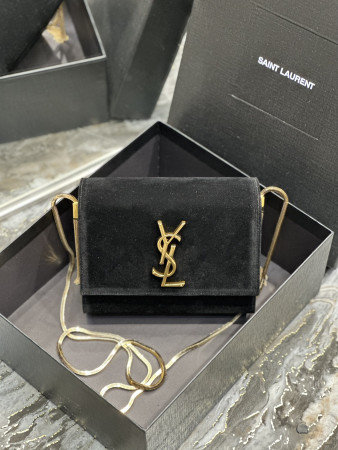 YSL KATE SMALL IN black 7.8 X 4.9 X 1.9 INCHES