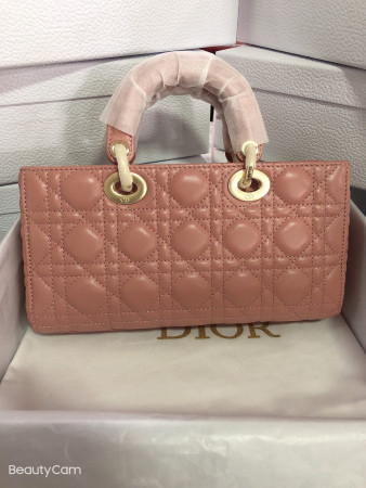 Dior Lady D-Joy bag medium pink 26 x 13.5 x 5 cm