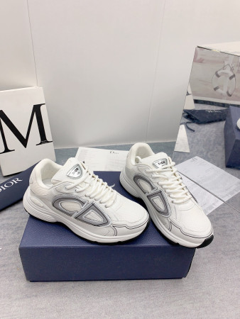 UA DIOR B30 Sneaker White Mesh and Technical Fabric