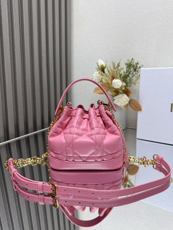 Small Dior Jolie Bucket Bag 17 x 16 x 10.5 cm