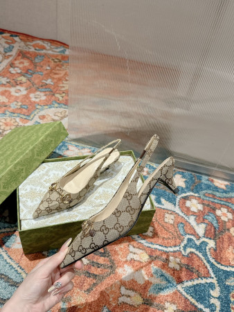 UA GUCCI HORSEBIT SLINGBACK PUMP LOW HEEL