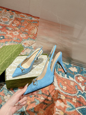 UA GUCCI HORSEBIT SLINGBACK PUMP HIGH HEEL