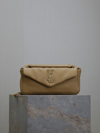 YSL CALYPSO small in plunged lambskin 26x14x7cm