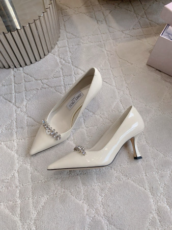 UA Jimmy Choo Belinda Crystal-embellished Pumps 7.5cm