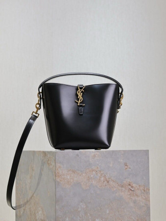 YSL LE 37 In Shiny Leather 17x20x13cm