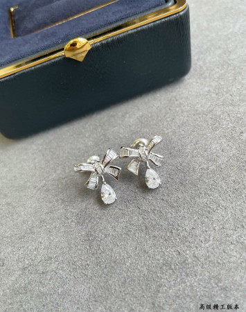 Graff Square Diamond Butterfly Earrings