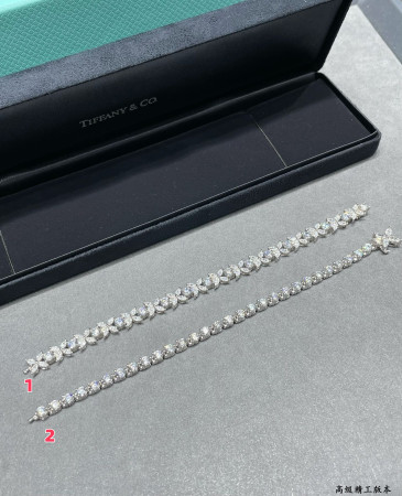 Tiffany & Co. Soleste Marquise Diamond Full Bracelet Ag925