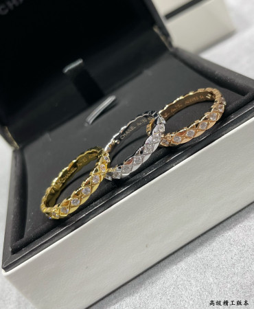 Chanel Narrow diamond with diamond Ring