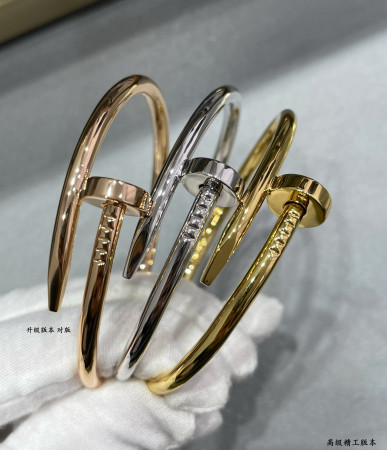 Cartier Thick Polished Nail Bracelet