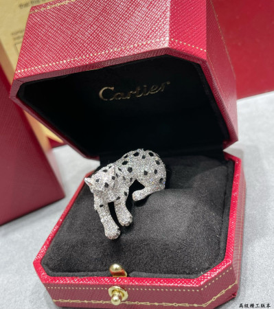 Cartier spotted leopard Ring