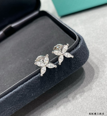 Tiffany & Co. Marquise Stud Earrings Ag925