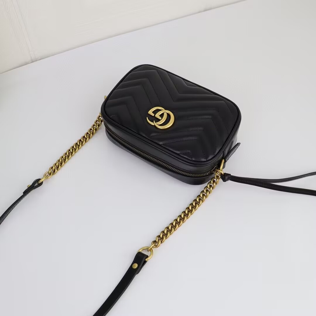 Gucci GG Marmont mini shoulder bag 18x12x3cm