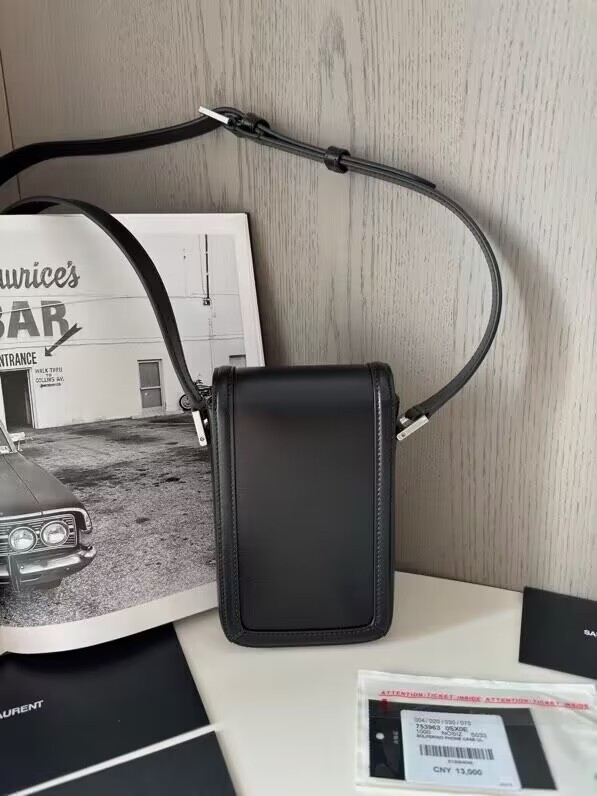 YSL SOLFERINO MINI BAG IN SMOOTH LEATHER 18 X 11 X 5 CM