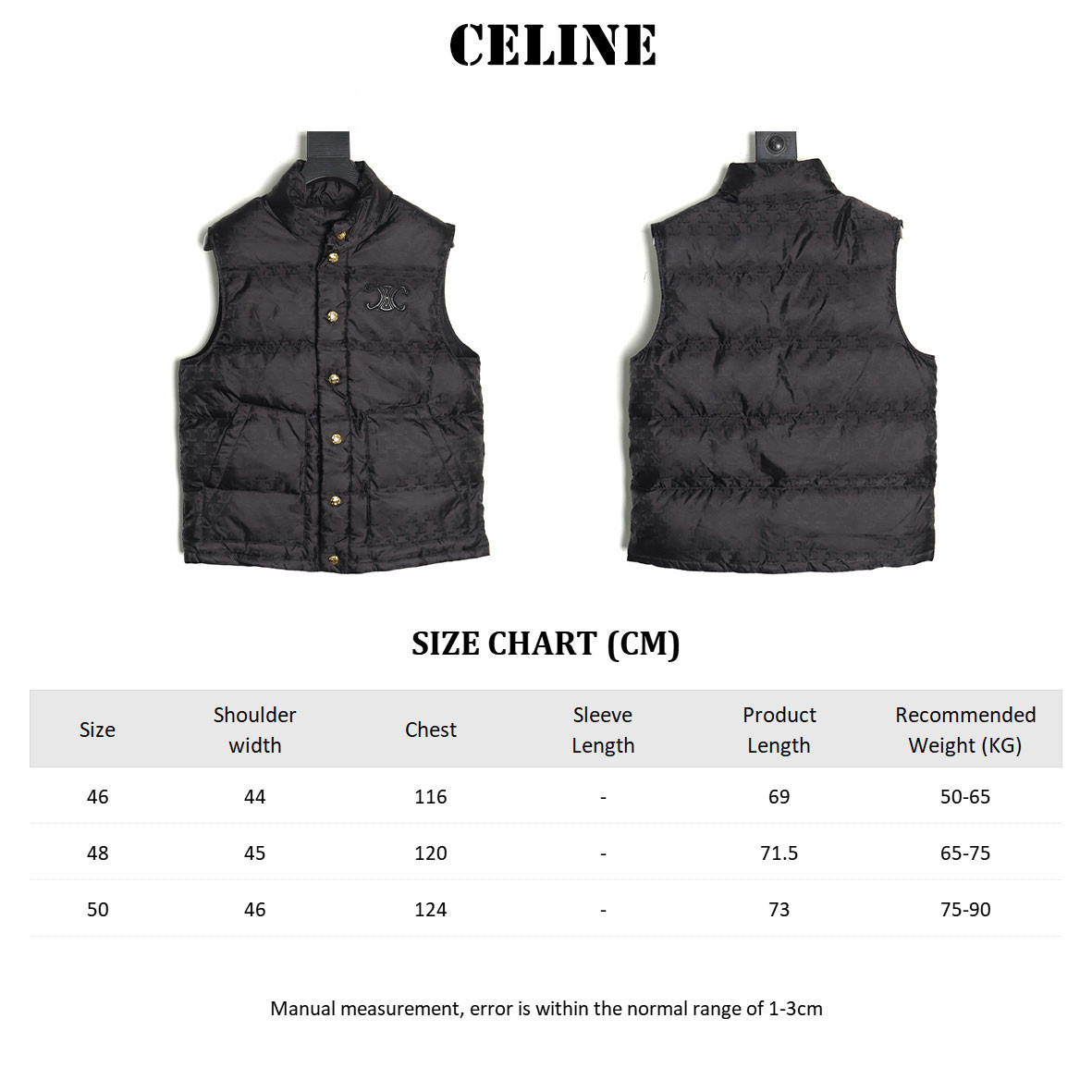 CELINE CE Puffer Vest