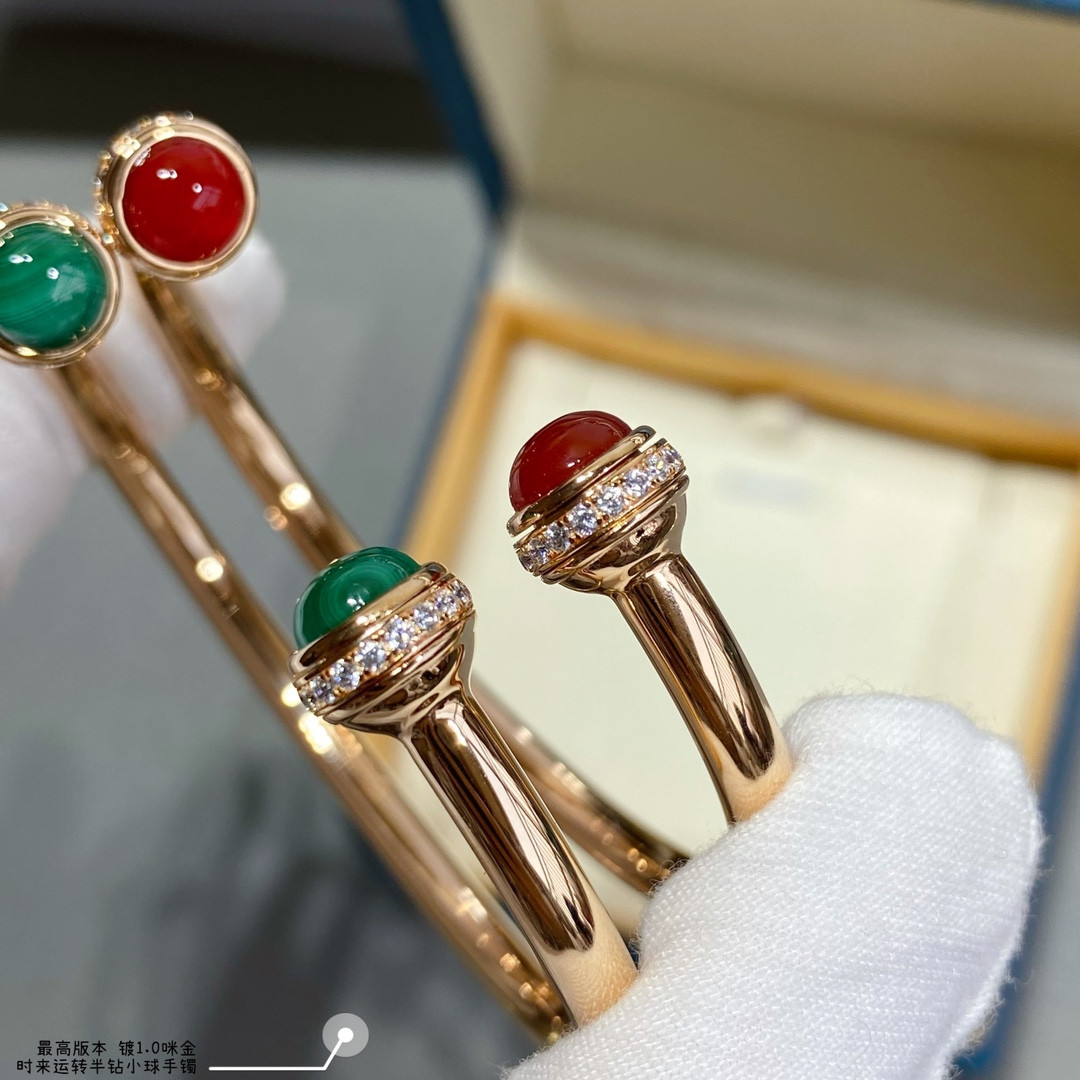 Piaget half-diamond rotating ball Bracelet