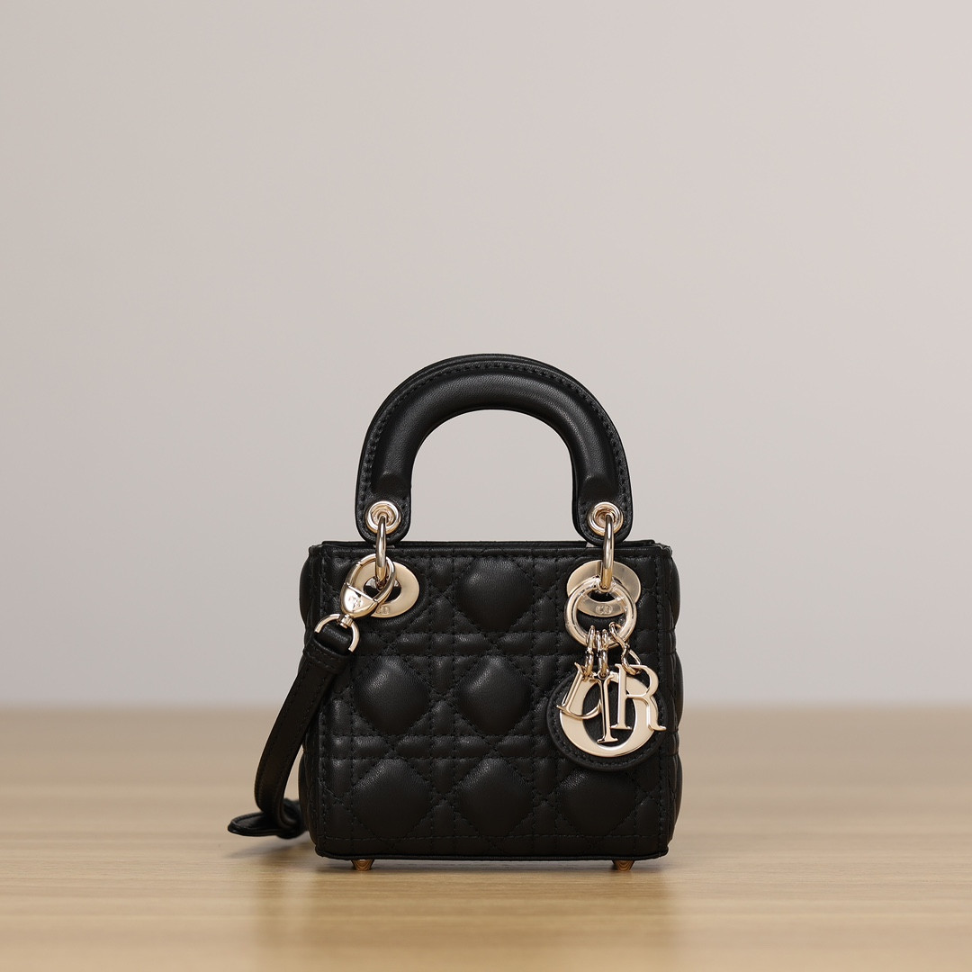 Dior Micro Lady Bag 12×10.2×5cm