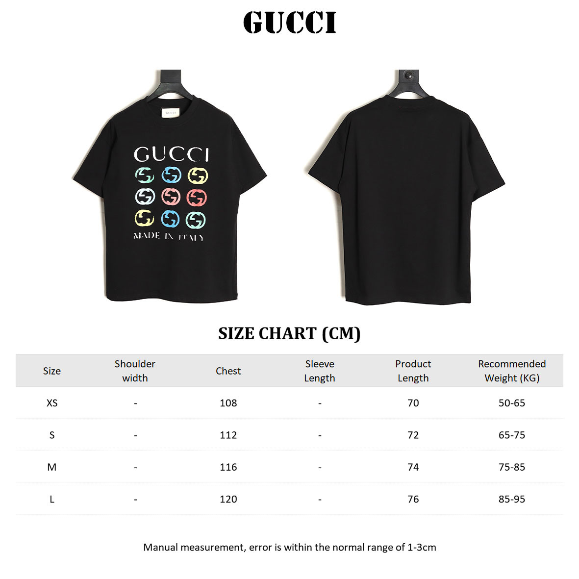 Gucci 25ss Short-sleeved T-shirt