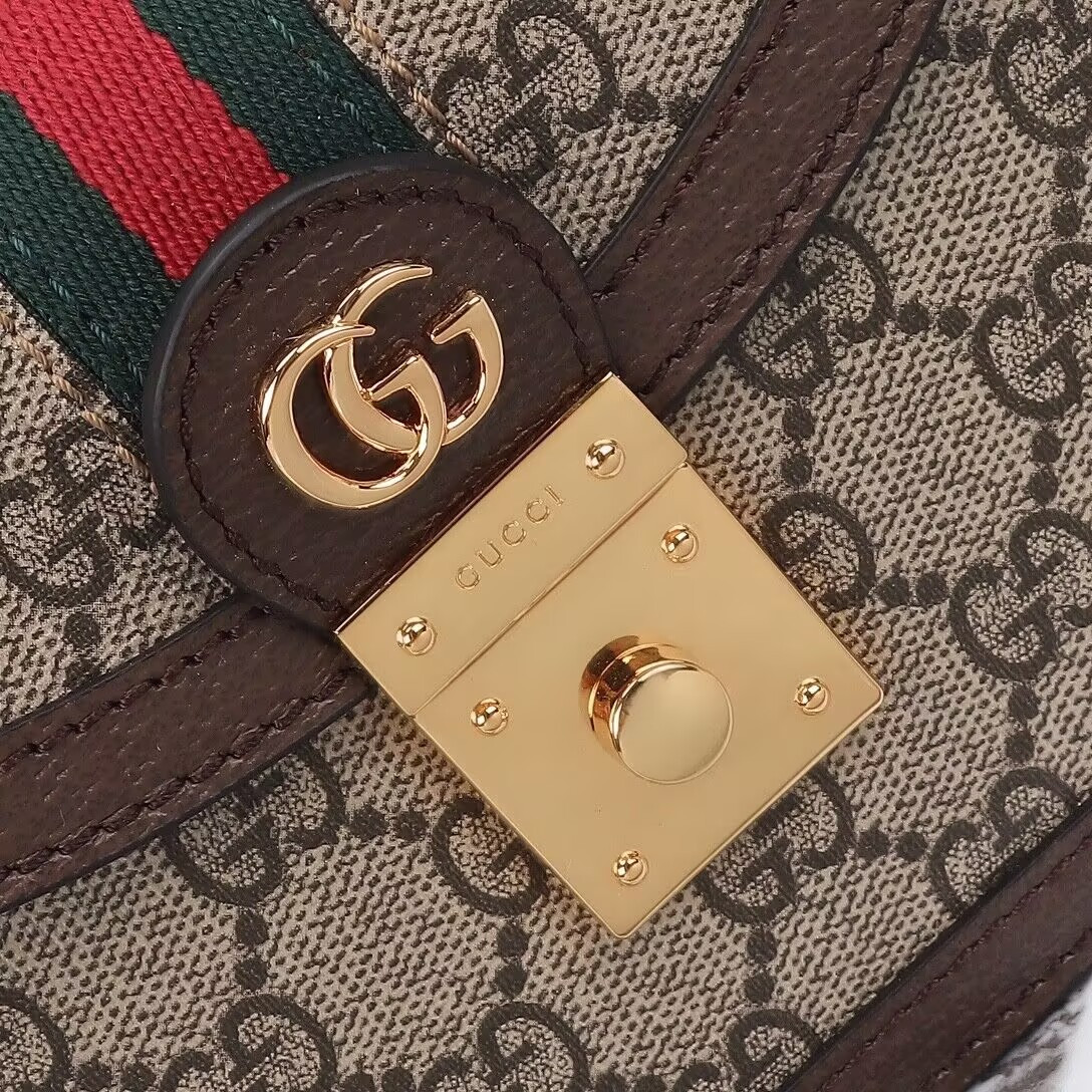 Gucci Ophidia Top Handle Bag 17.5×13×6 cm