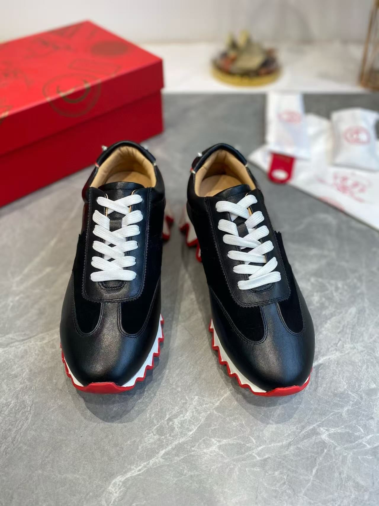 UA Christian Louboutin Loubishark Sneaker