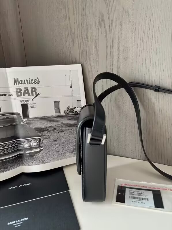 YSL SOLFERINO MINI BAG IN SMOOTH LEATHER 18 X 11 X 5 CM