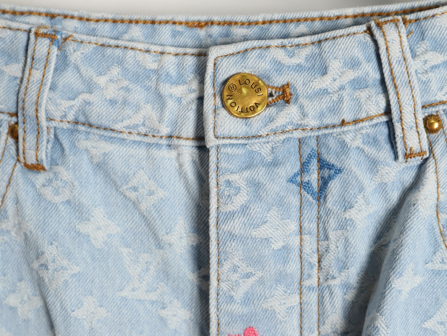 Louis Vuitton LV 24ss Tyler Jeans Suit