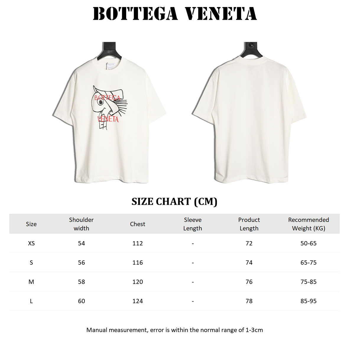 Bottega Veneta BV 25ss Short-sleeved T-shirt
