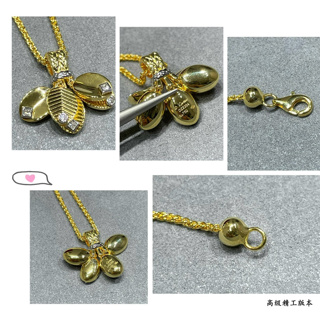 Cartier Coffee bean leaf Necklace