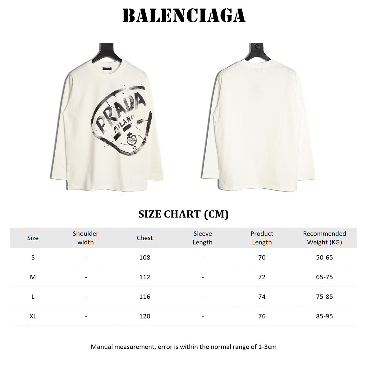 Prada 25Fw Long-sleeved T-shirt