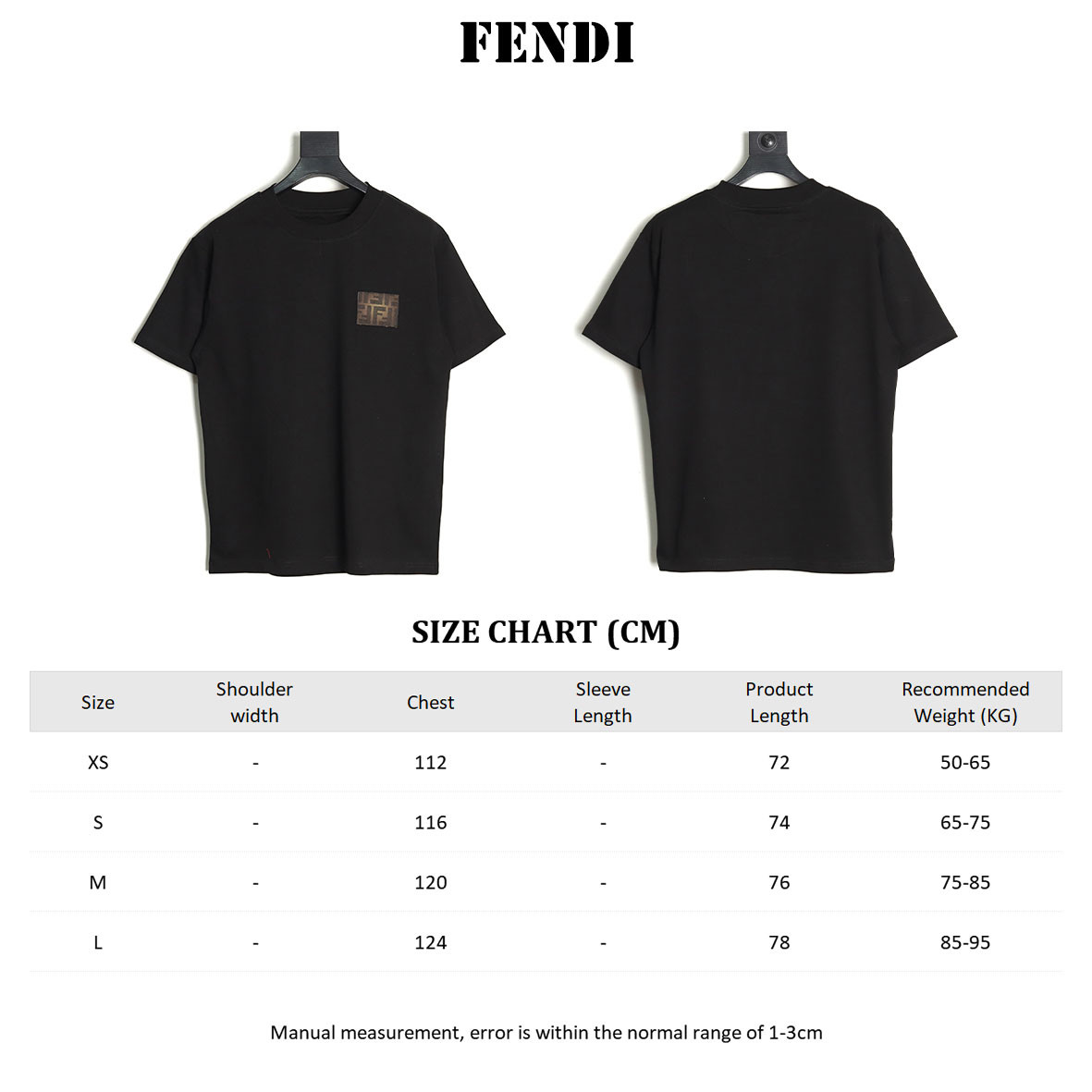 Fendi 25ss Short-sleeved T-shirt
