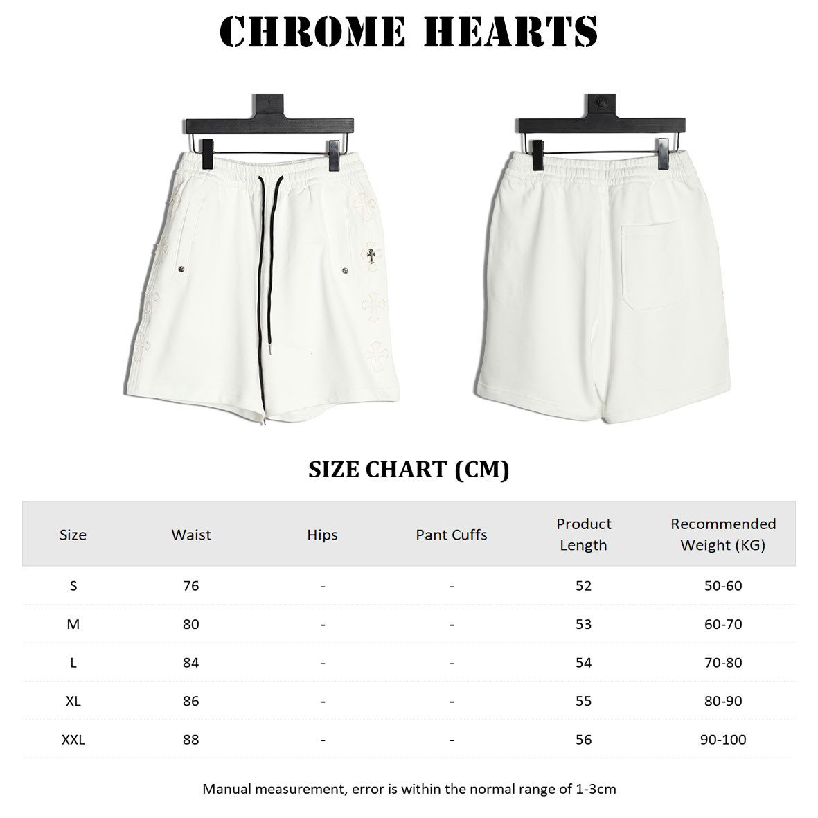 Ch*0me He**ts 24ss shorts