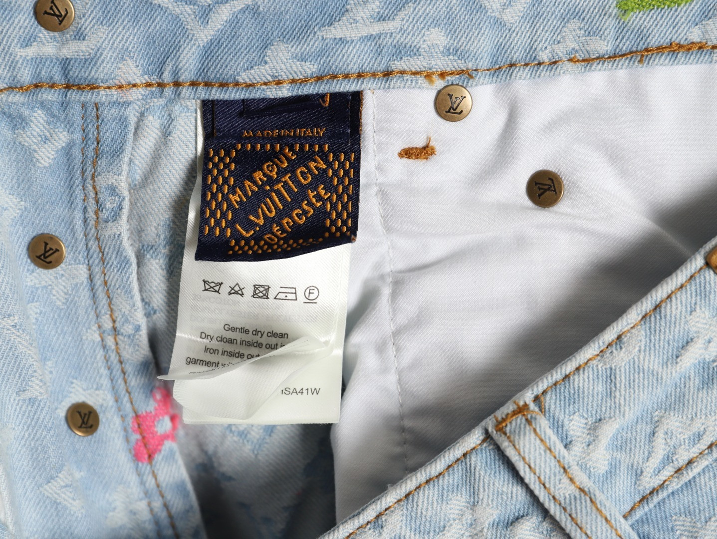 Louis Vuitton LV 24ss Tyler Jeans Suit