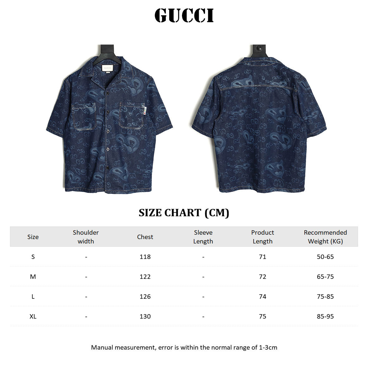 GUCCI GC 25SS Short-sleeved Shirts