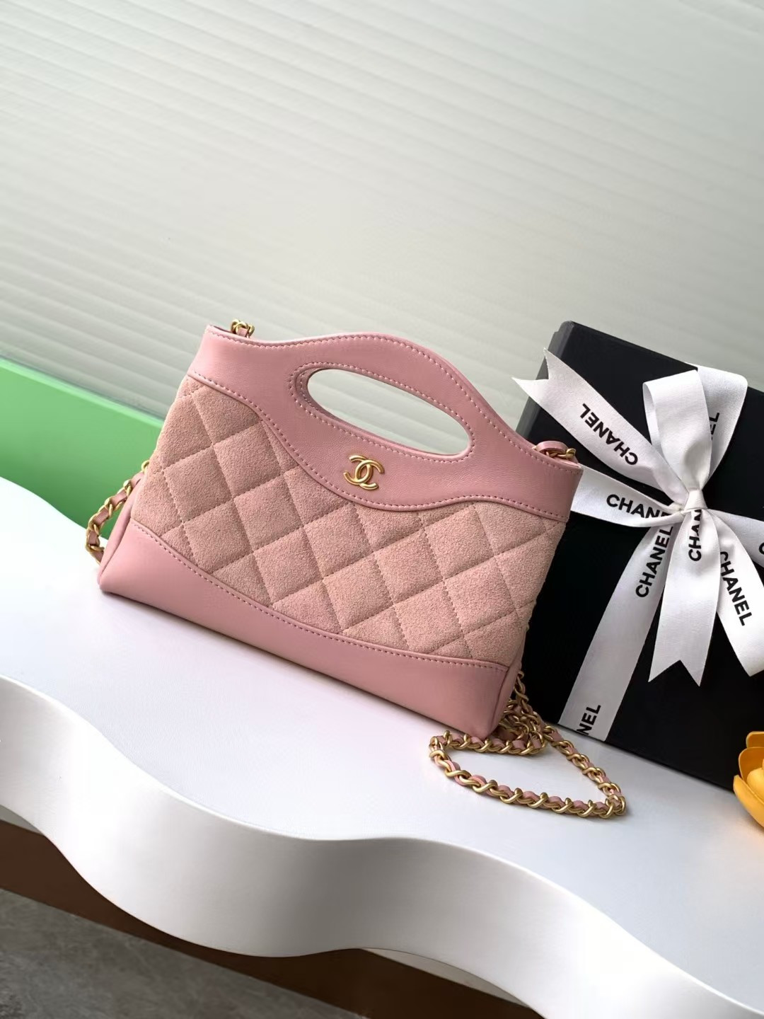 CHANEL 31 NANO CHAIN Bag AS3656 20x17.5x4cm