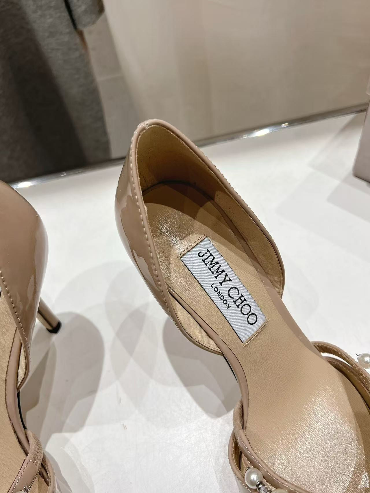 UA Jimmy Choo Aurelie 85 Pumps