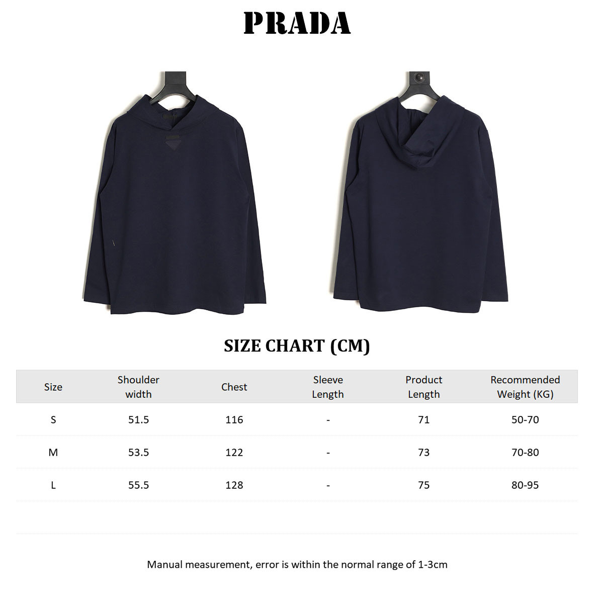 PRADA PRD Hoodies