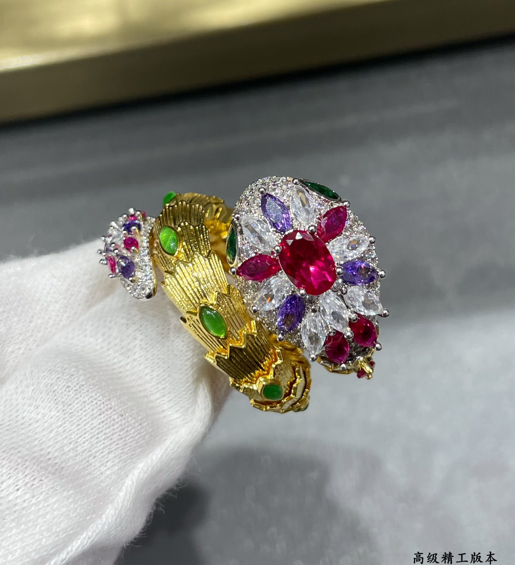 Bvlgari Diamond Princess Snake Ring