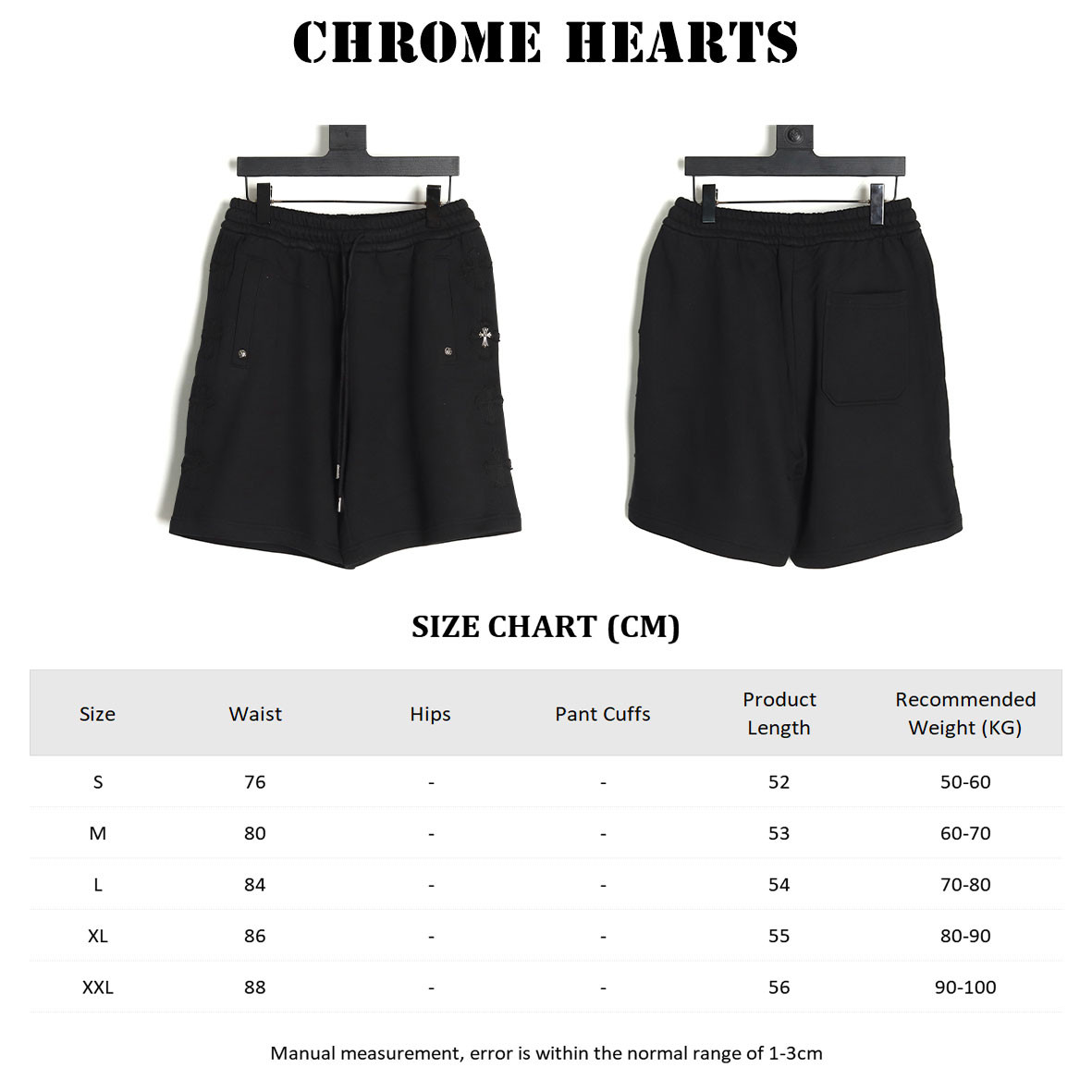 Ch*0me He**ts 24ss shorts