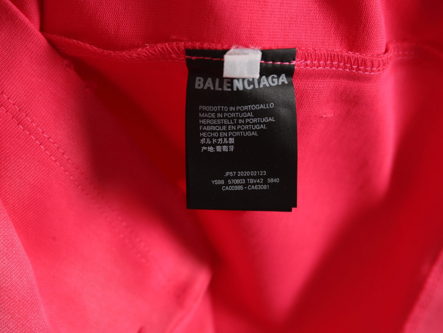 Balenciaga 23ss Short-sleeved T-shirt
