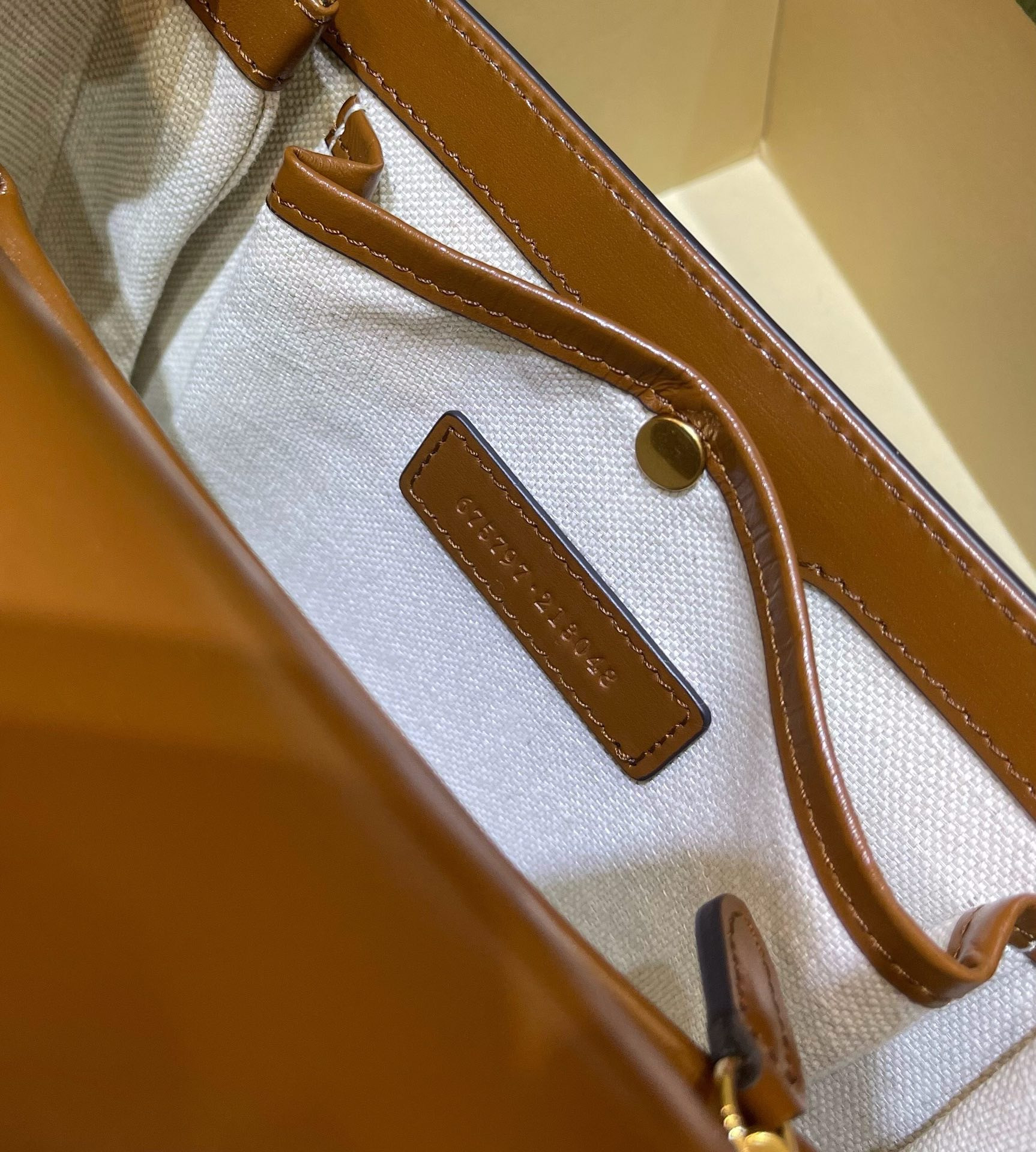 Gucci small bamboo tote