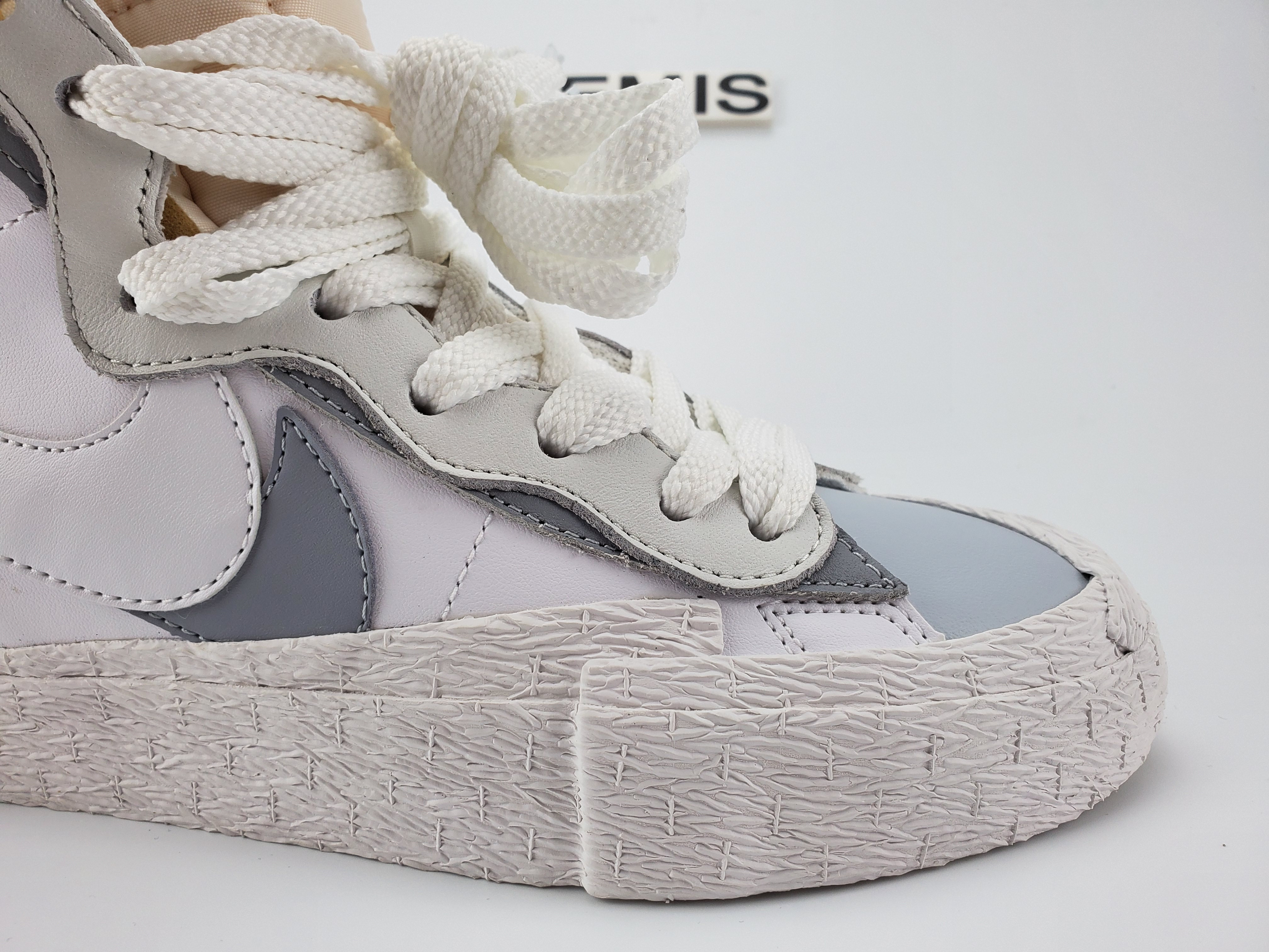 Nike Blazer High Sacai White Grey