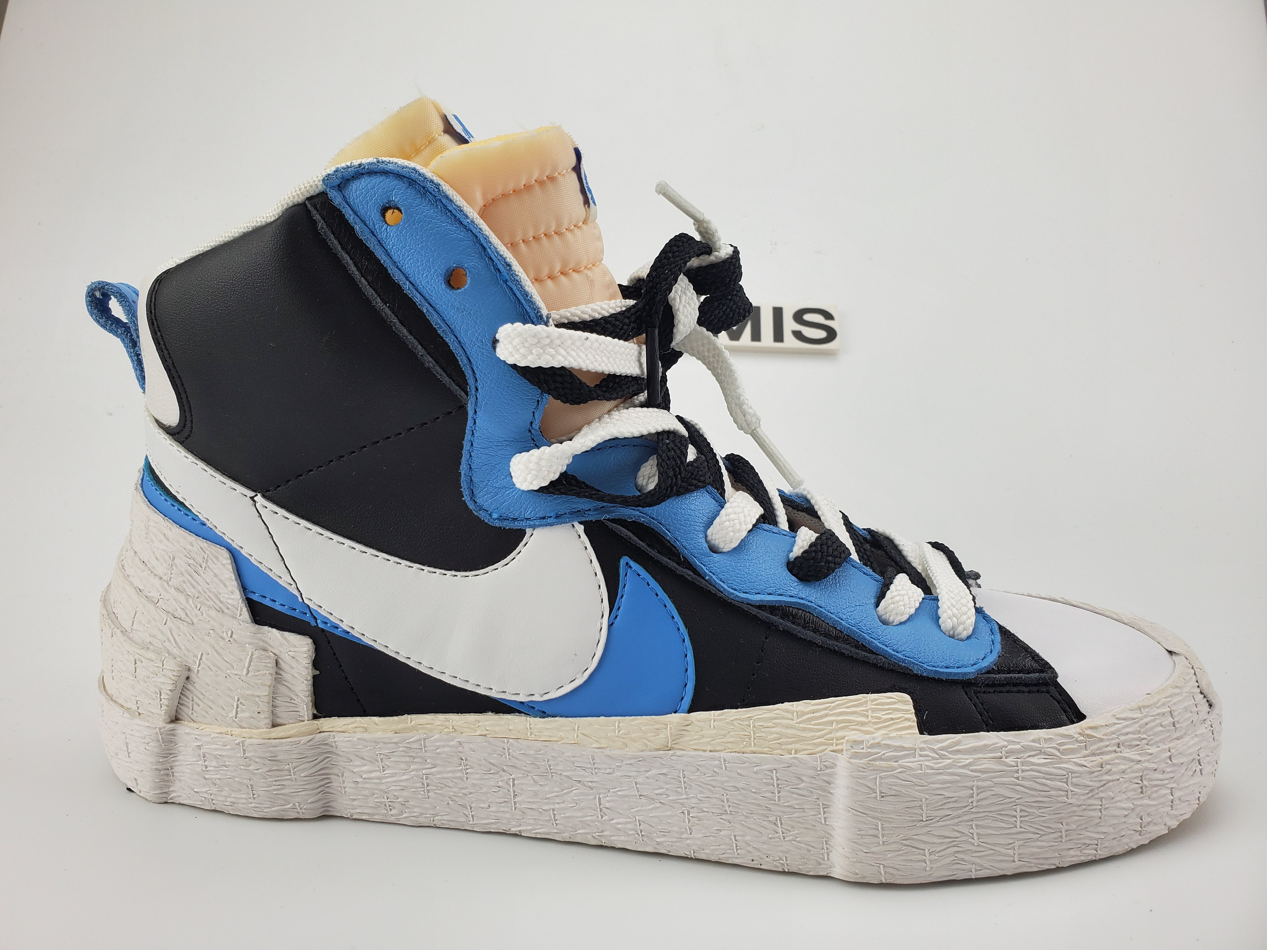 Nike Blazer High sacai White Black Legend Blue