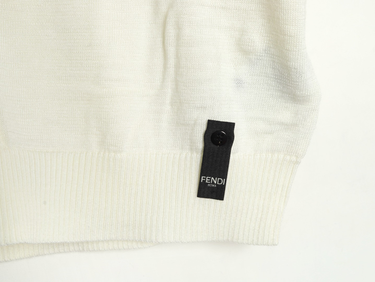 FENDI FD knitting Short-sleeved