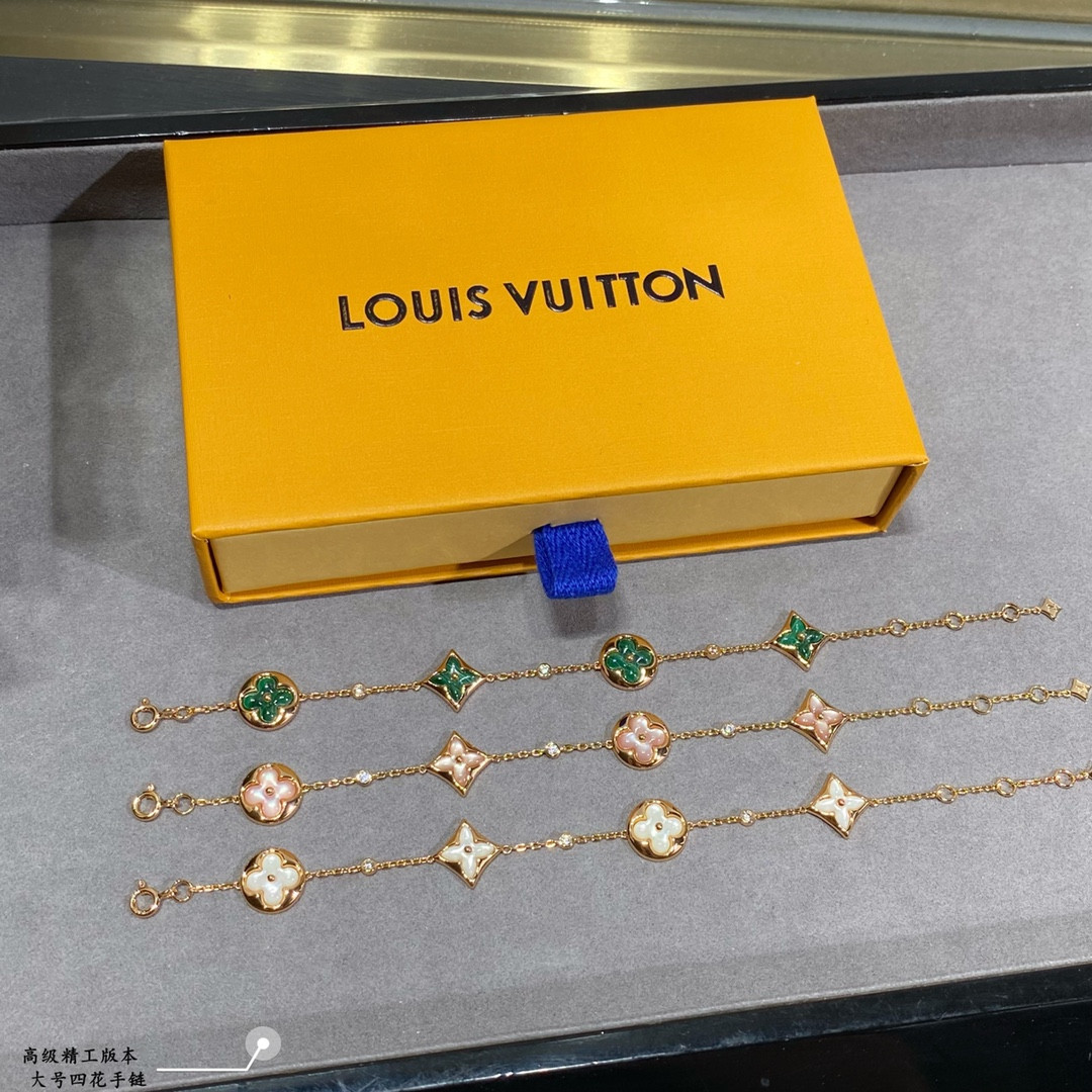 Louis Vuitton Large Four-Flower Bracelet